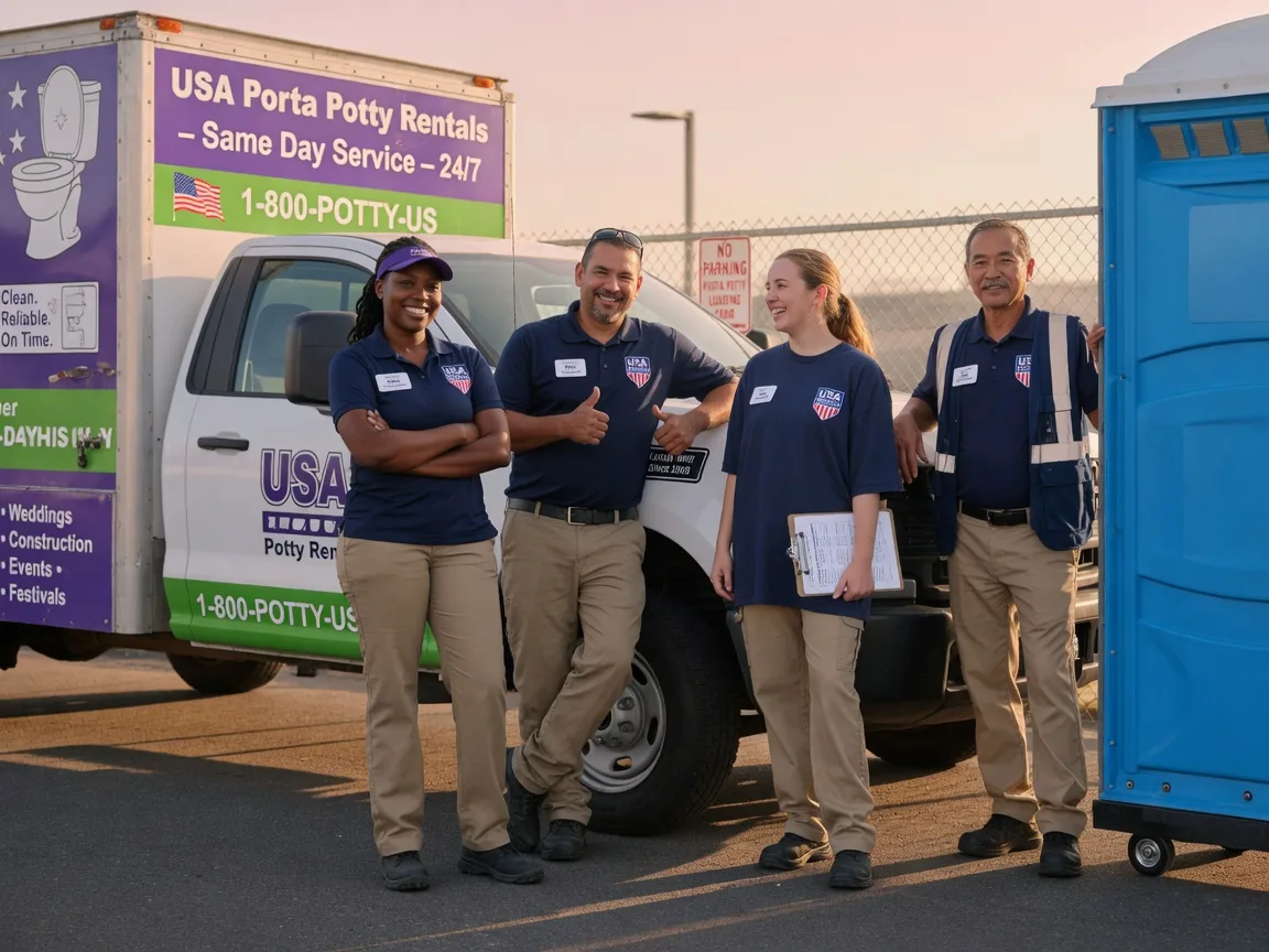 Porta Potty Rental company in Thicket, TX